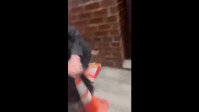 Jews fleeing the sewers